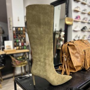 Bottes à talon kaki SMR