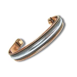 Bracelet en cuivre et metal