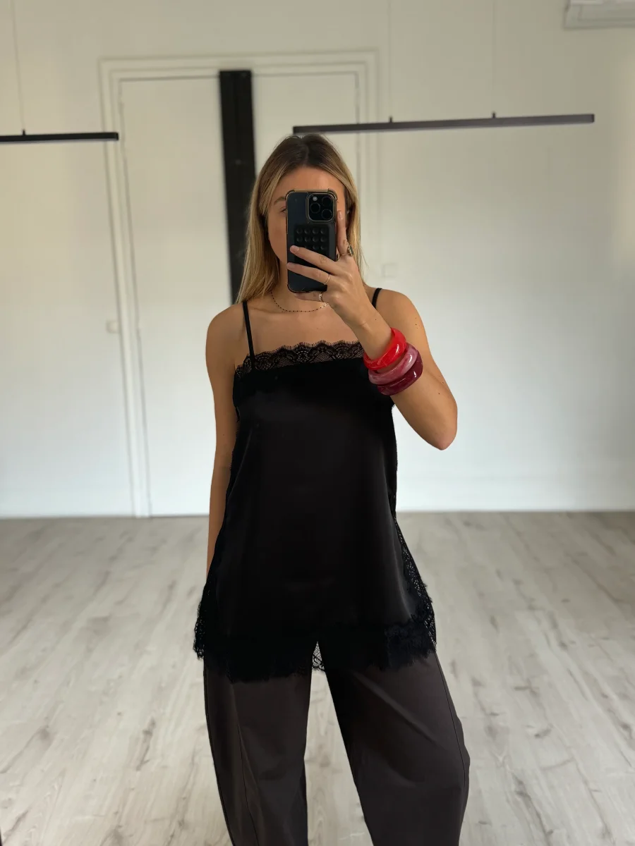 Débardeur dentelle droit – Image 2