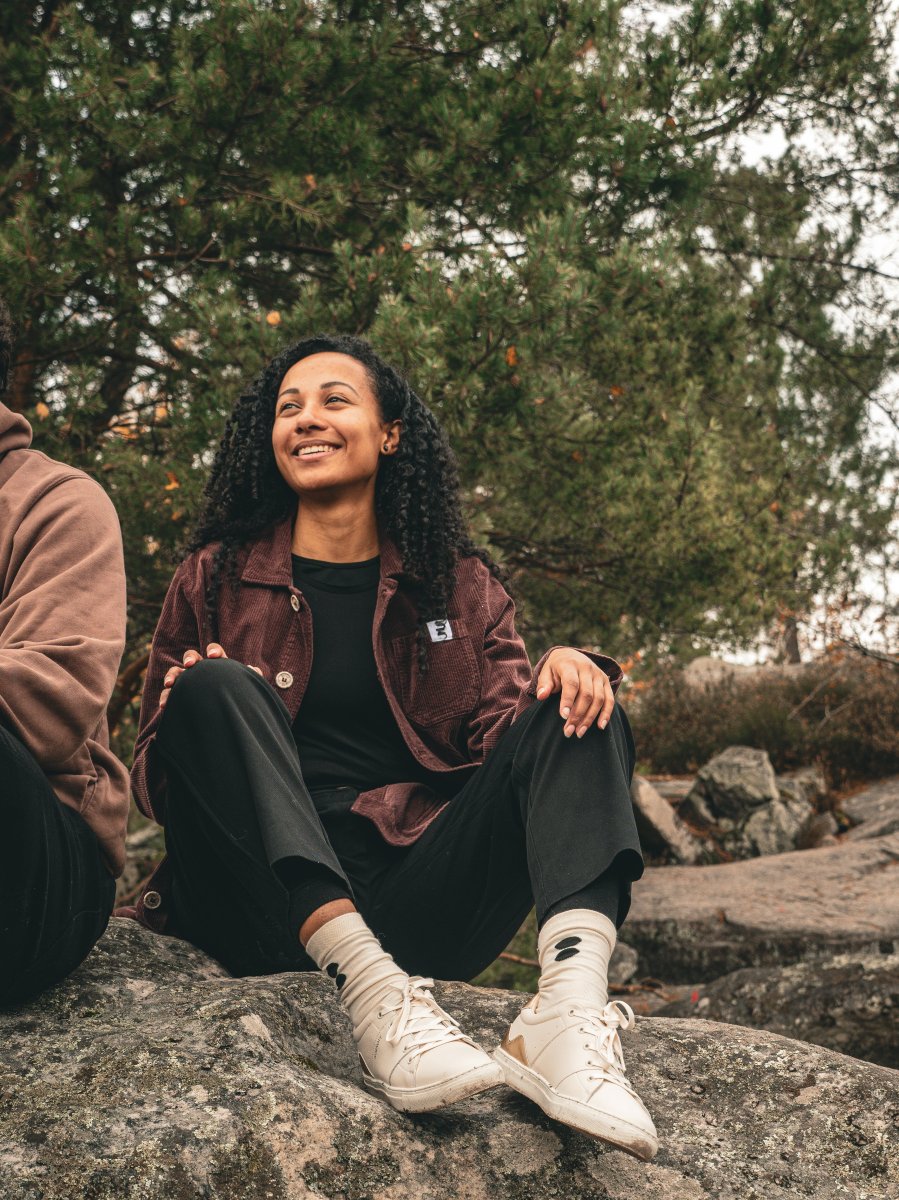 VESTE WORKER CÔTELÉ CHOCOLAT – Image 6