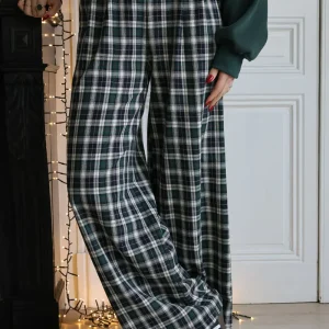 Pantalon à carreaux