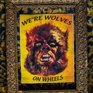 Backpatch "We're Wolves On Wheels"