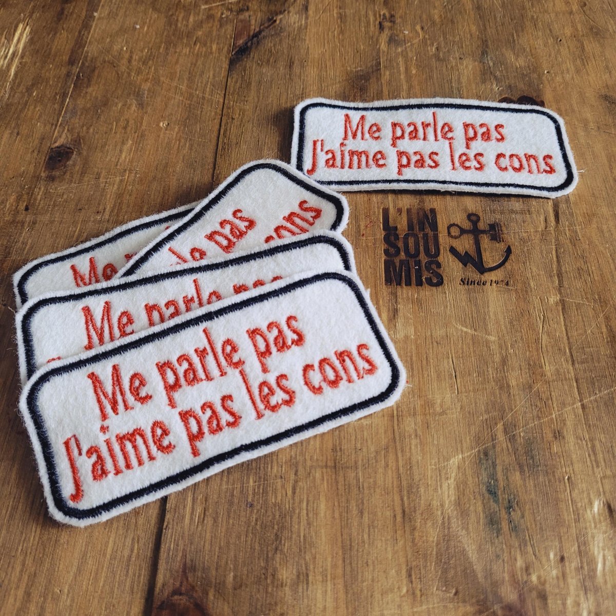 Me parle pas J'aime pas les cons (2nd Version Rouge & Blanc) – Image 4