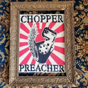 Backpatch "Chopper Preacher" BY PUNK and COTON