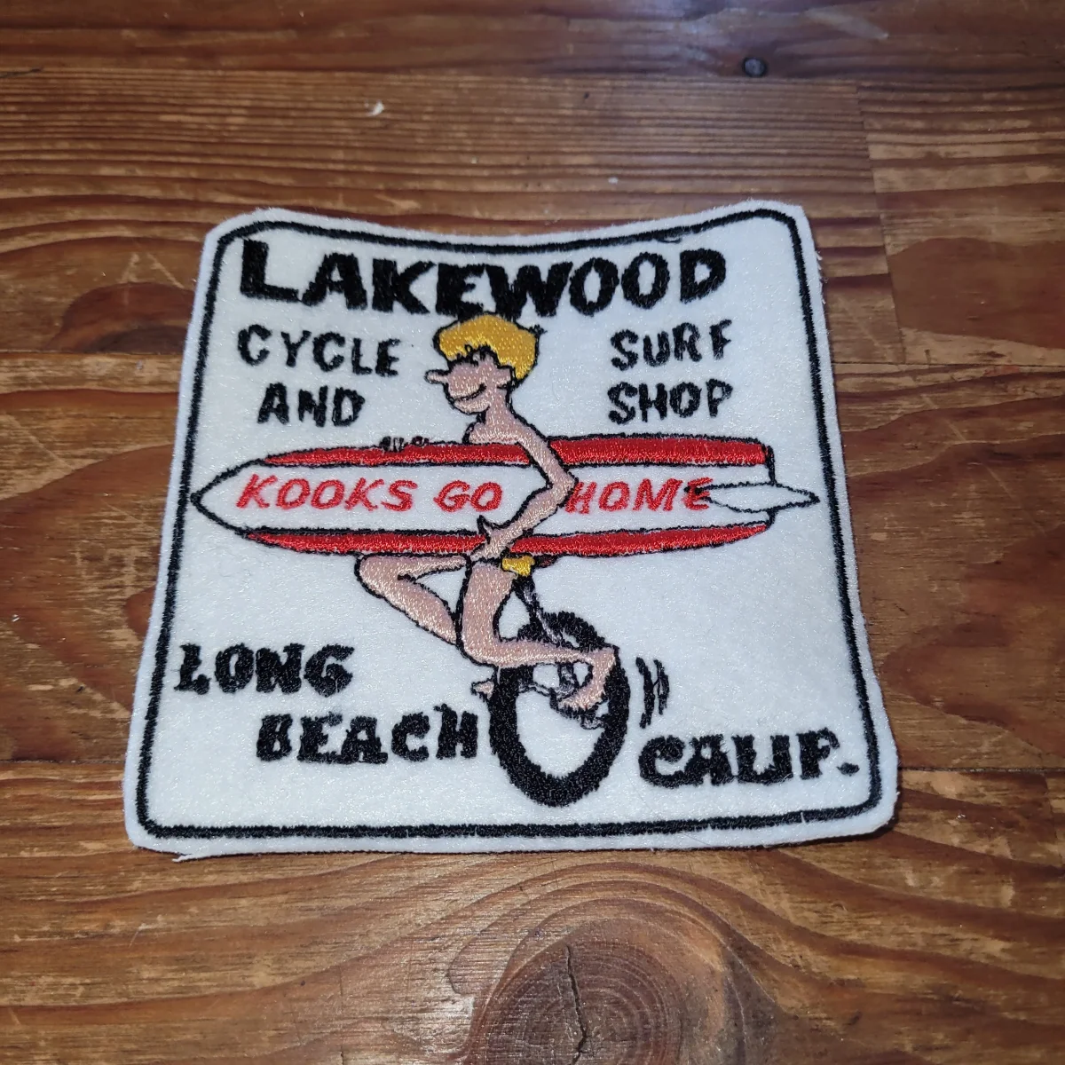 Patch Brodé"LAKEWOOD SURF beach" – Image 8