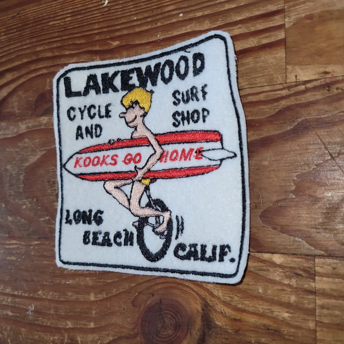 Patch Brodé"LAKEWOOD SURF beach" – Image 5