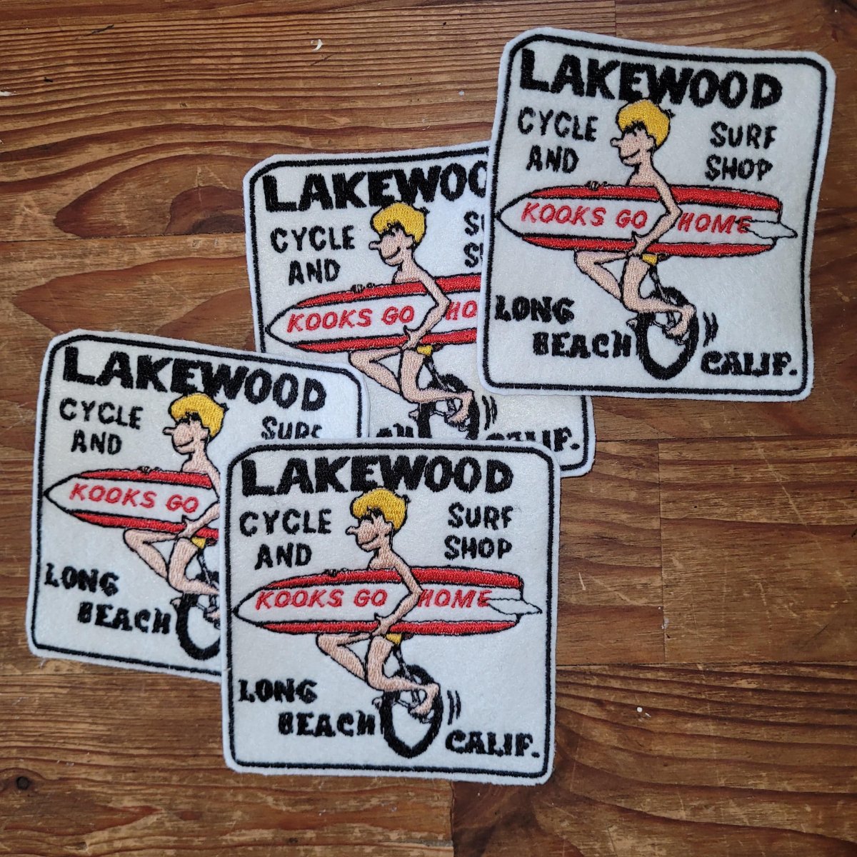 Patch Brodé"LAKEWOOD SURF beach" – Image 9