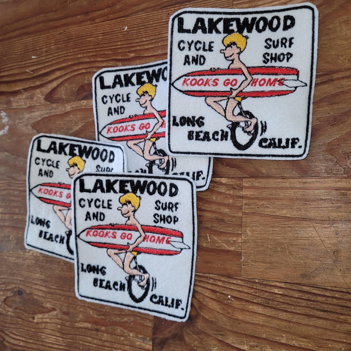 Patch Brodé"LAKEWOOD SURF beach" – Image 4