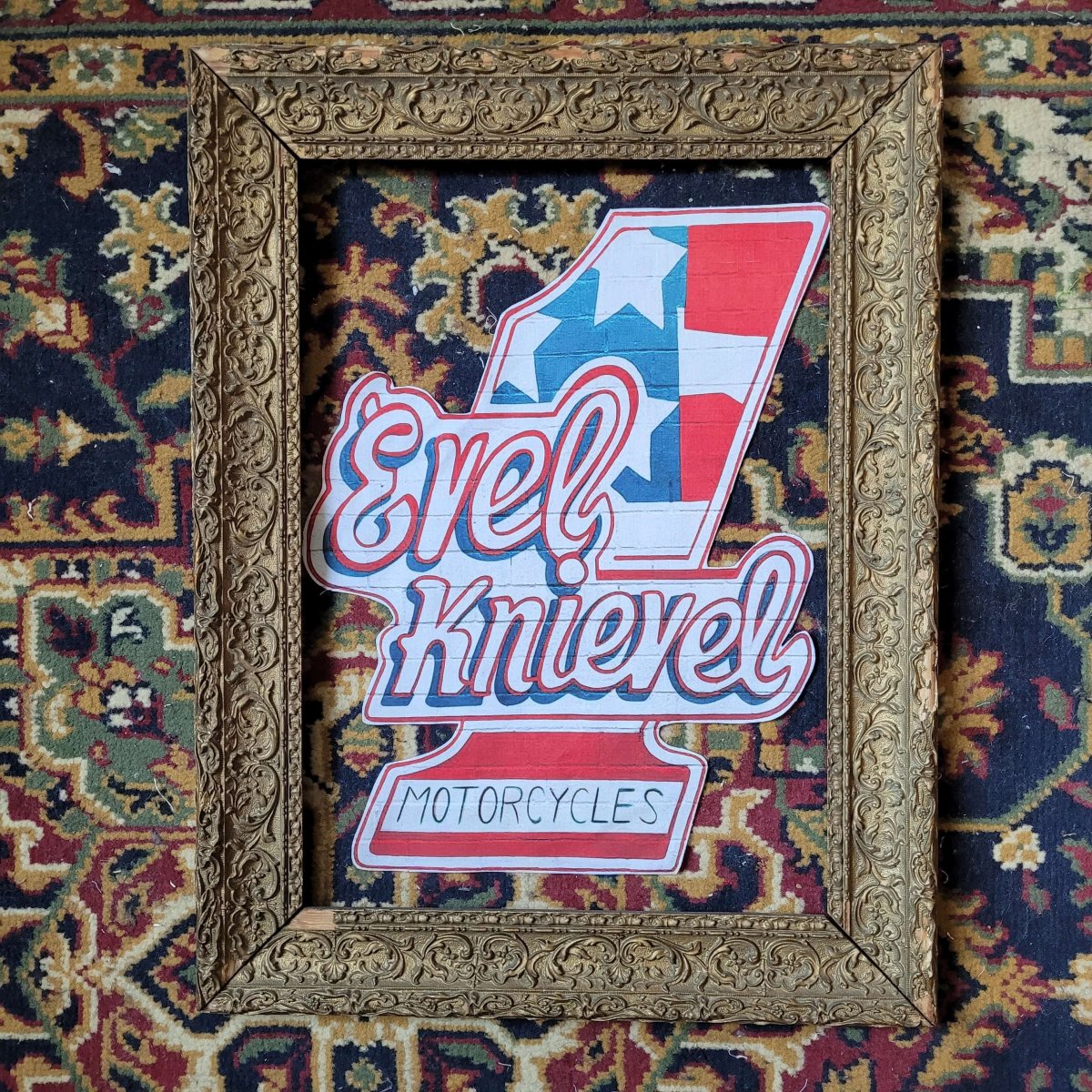 Backpatch "Evel Knievel" MOTORCYCLE – Image 2