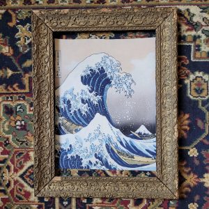 Backpatch "Hokusai wave THE BIG WAVE KANAGAWA"