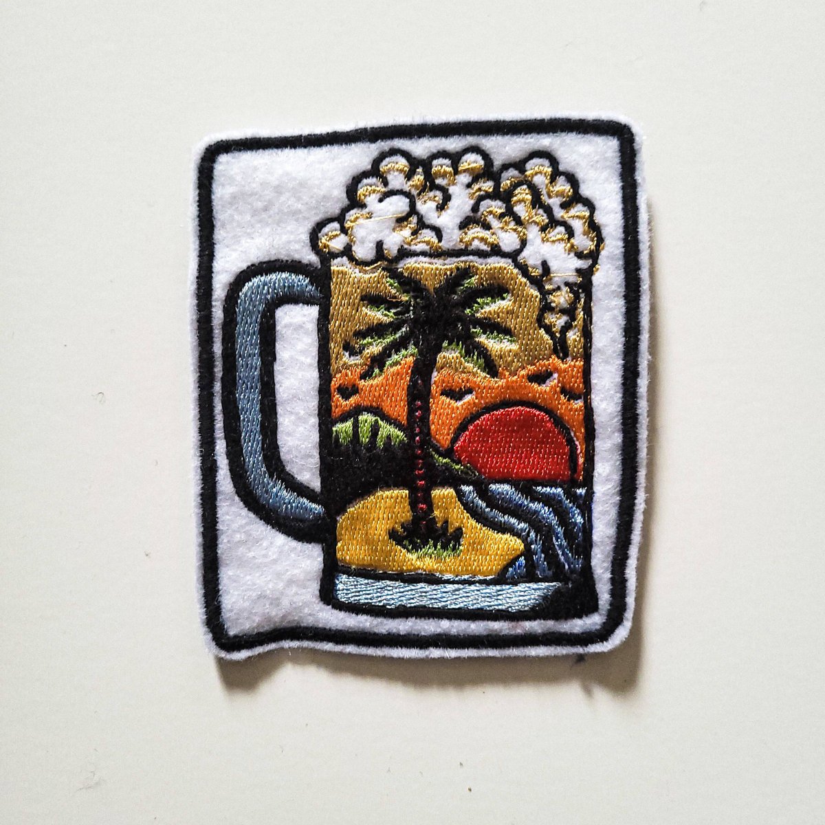 Patch brodé "Beer Sunrise" – Image 8