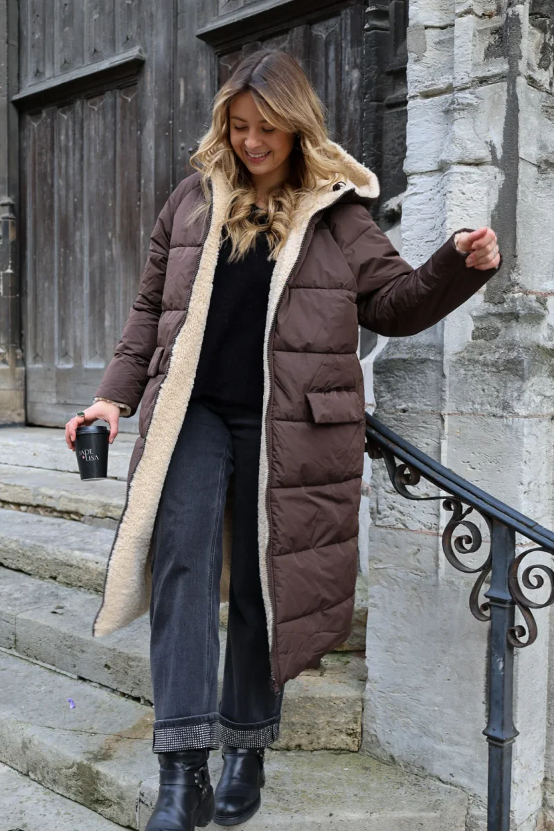 Doudoune réversible choco – Image 2