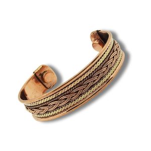 Bracelet en cuivre et doré