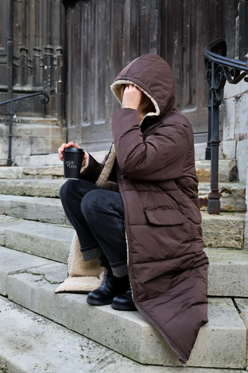 Doudoune réversible choco – Image 6