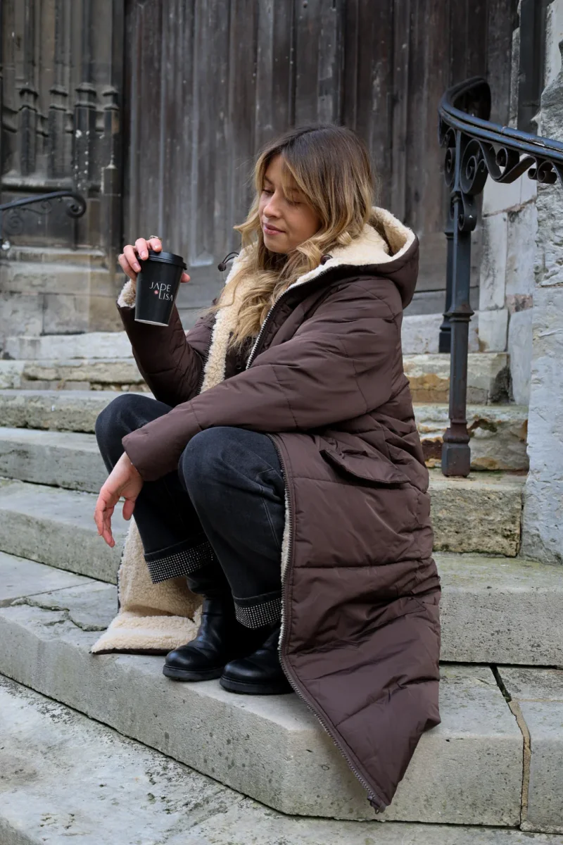 Doudoune réversible choco – Image 4