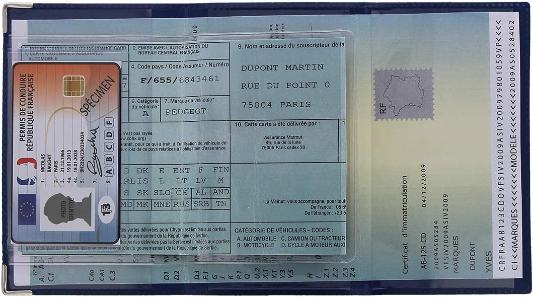 Porte Carte Grise Cyclomoteur – Image 3