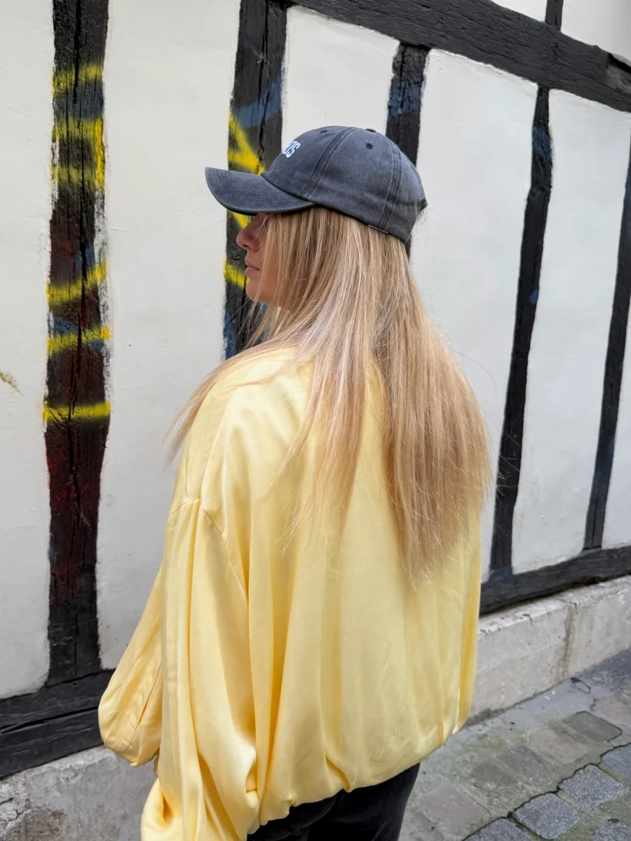 Bombers fluide jaune – Image 4