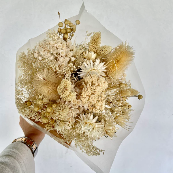 BOUQUET DE FLEURS Séchées BOHEME Écru – Image 2