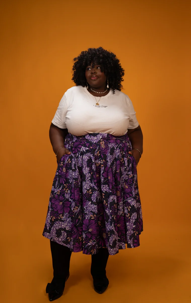 Jupe Loréna - Longueur MIDI – Image 8