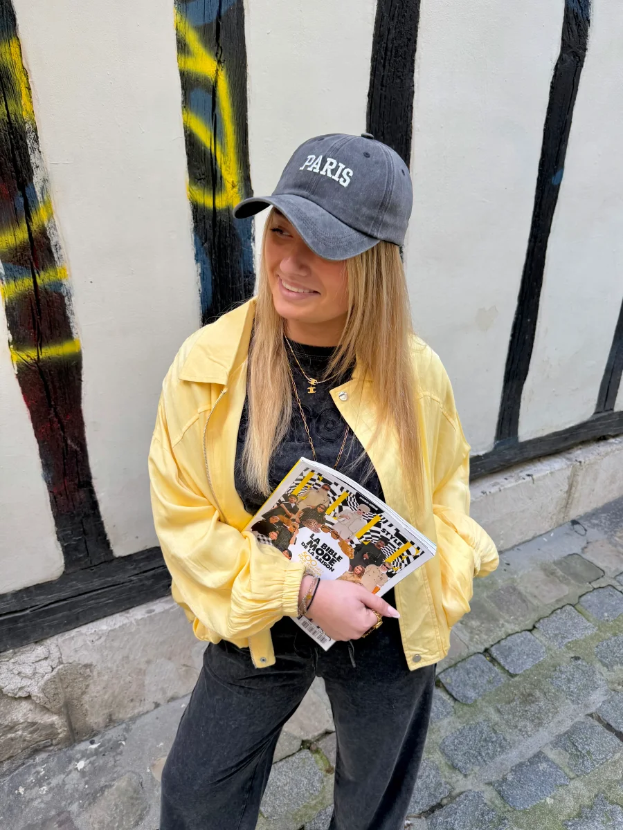 Bombers fluide jaune – Image 3