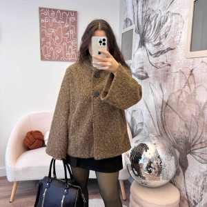 VESTE PALOMA CHOCO 100% COTON