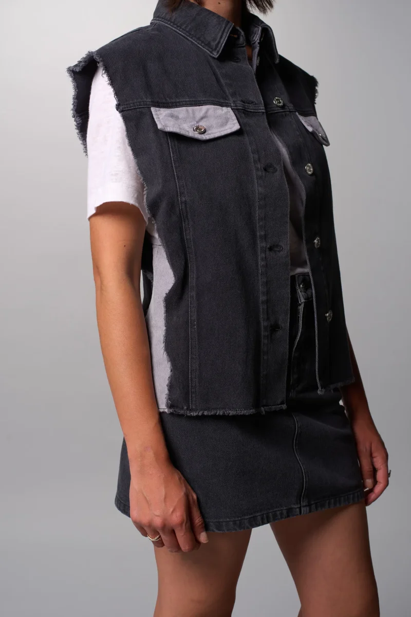 VESTE BILLIE ANTHRACITE