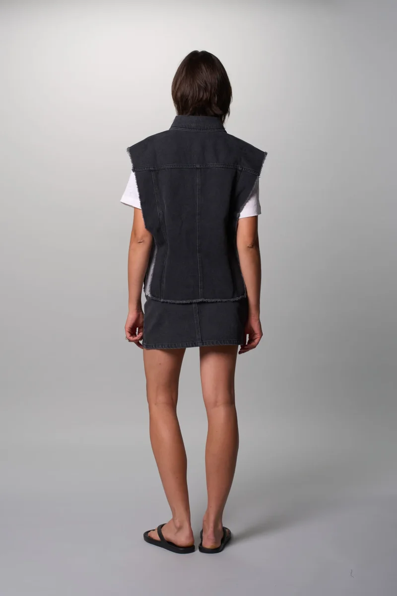 VESTE BILLIE ANTHRACITE – Image 4