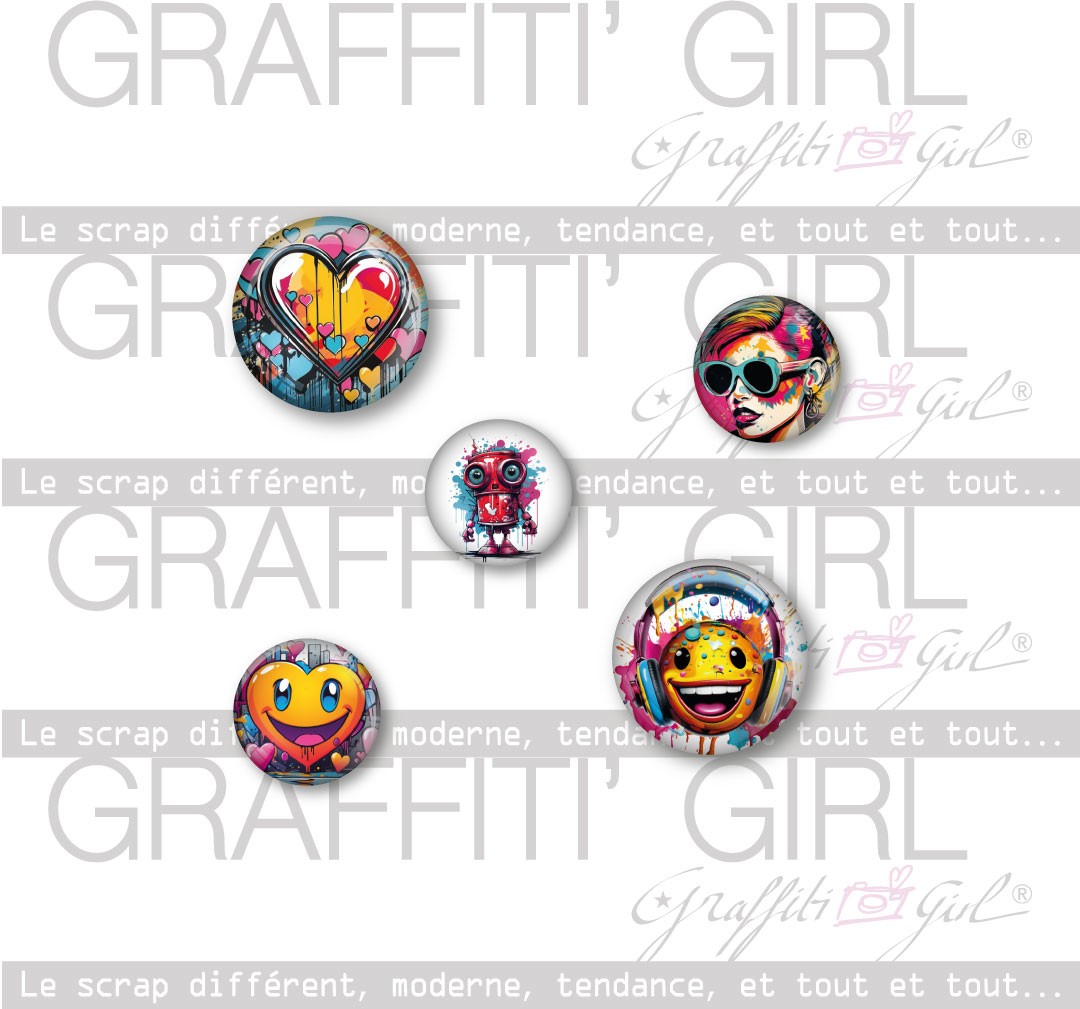 Badges Graffiti – Image 2