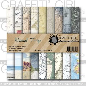 Bloc Papiers 15×15 Road Trip