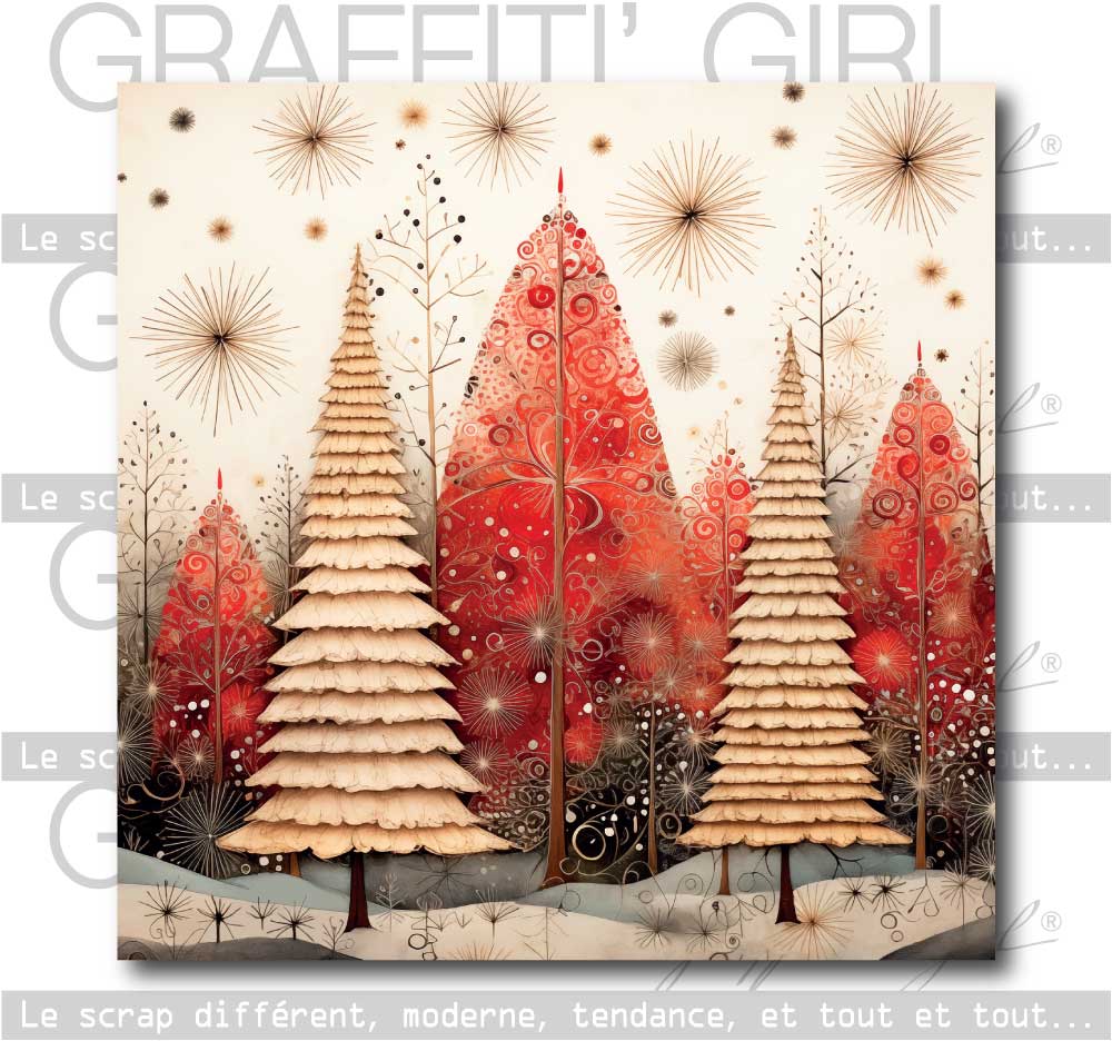 Bloc Papiers 15×15 Souffle d’hiver – Image 7