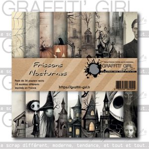 Bloc Papiers 15×15 Frissons nocturnes