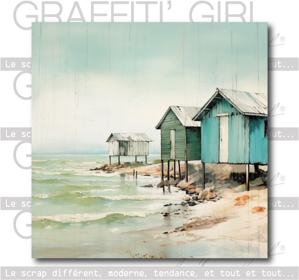 Bloc Papiers 15×15 Mer & sable – Image 7