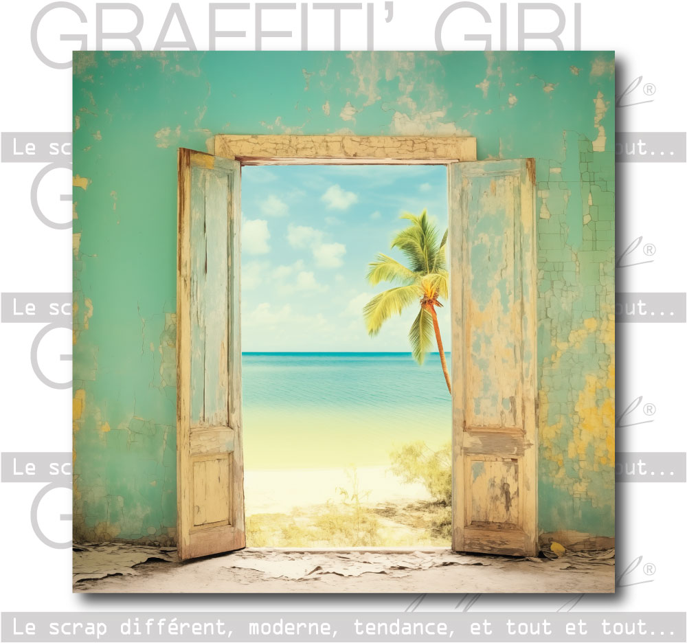 Bloc Papiers 15×15 Mer & sable – Image 9