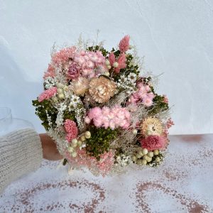 BOUQUET DE FLEURS Séchées BOHEME Rose