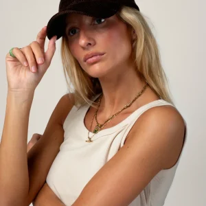 CASQUETTE CÔTELÉ CHOCOLAT