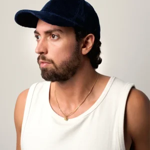 CASQUETTE CÔTELÉ NAVY