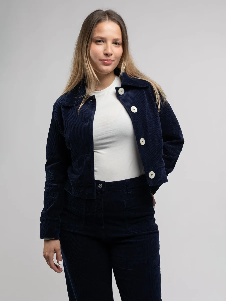 VESTE DAISY NAVY – Image 2