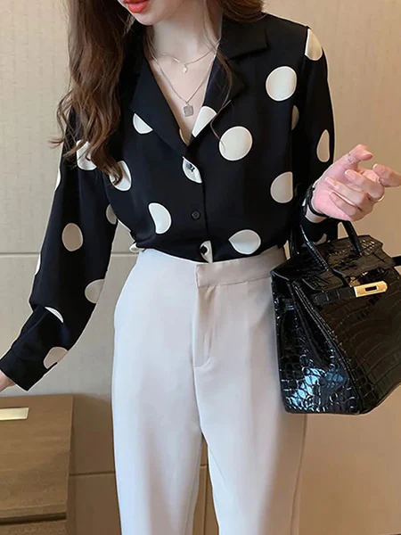 Chemise à gros pois – Image 4