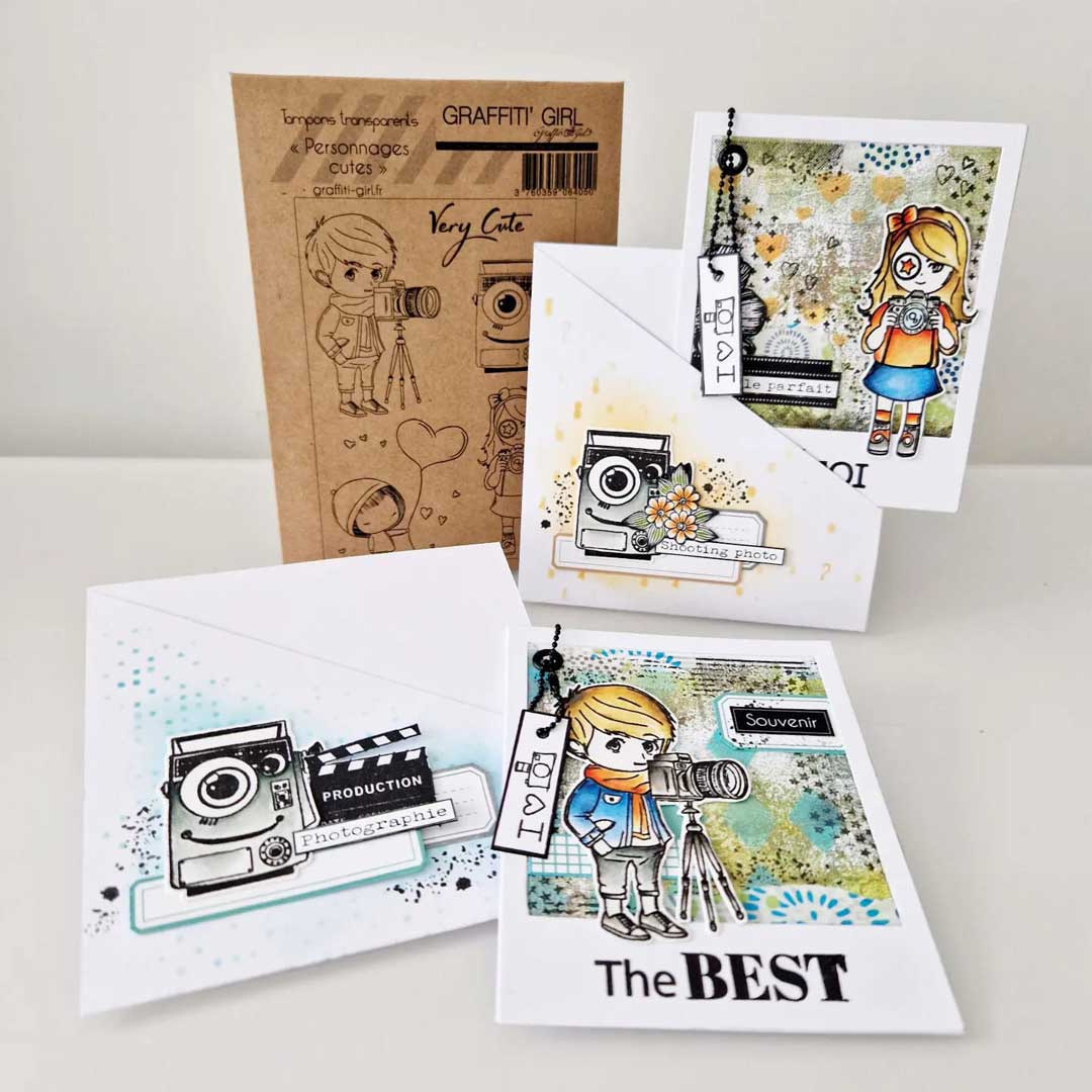 Tampons Transparents Personnages Cutes – Image 5