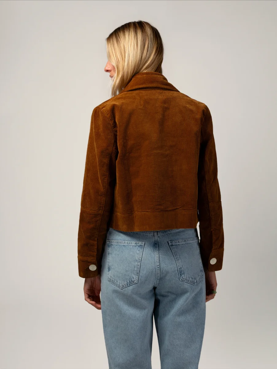 VESTE DAISY CAMEL – Image 4