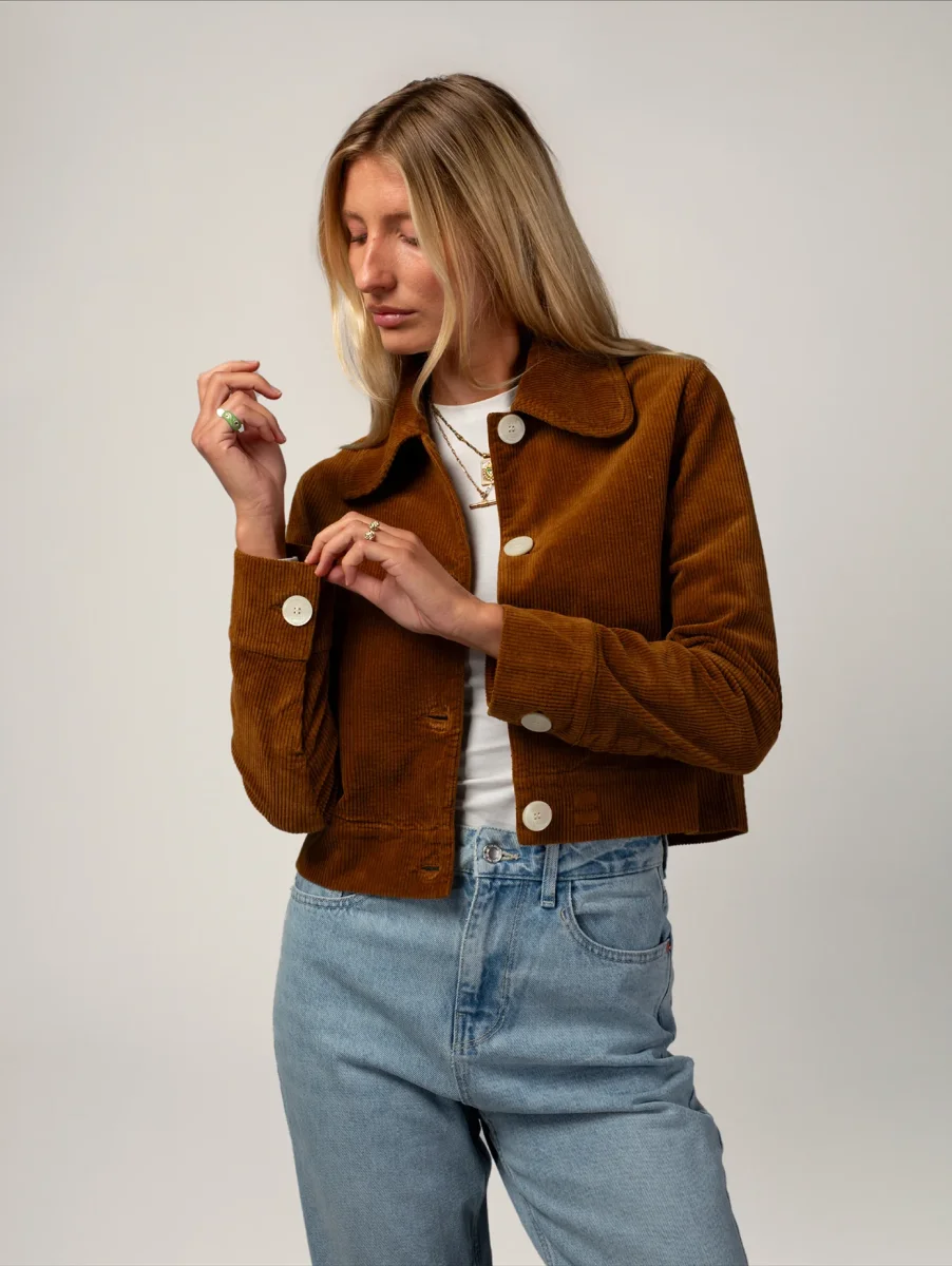 VESTE DAISY CAMEL – Image 5