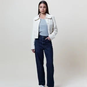 VESTE DAISY TOILE ÉCRU