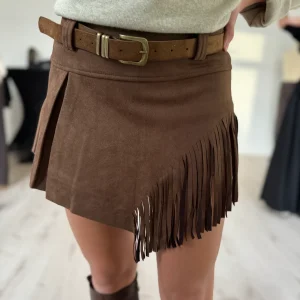 Jupe/short à franges