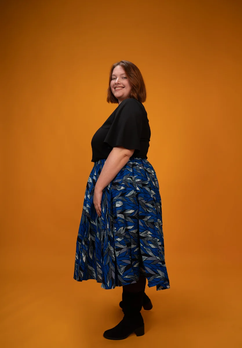 Jupe Loréna - Longueur MIDI – Image 5