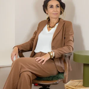 Veste camel KELLY Hippocampe