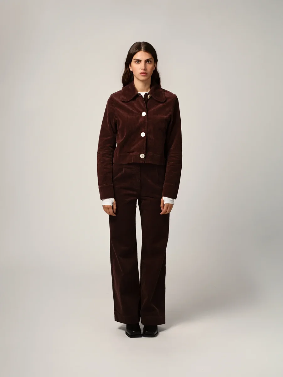 VESTE DAISY CHOCOLAT – Image 5