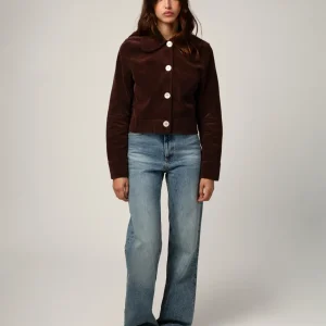 VESTE DAISY CHOCOLAT