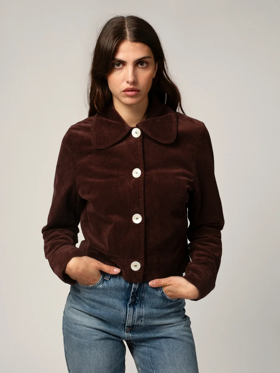 VESTE DAISY CHOCOLAT – Image 4