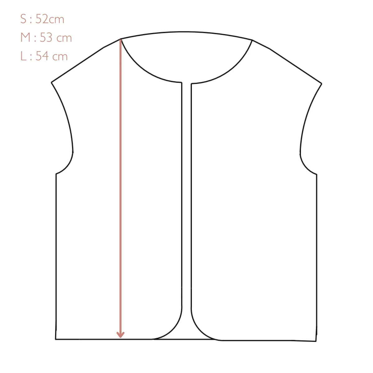 Veste sans manche - Grégoria – Image 5