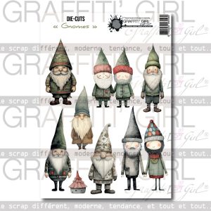 Die-cut Gnomes